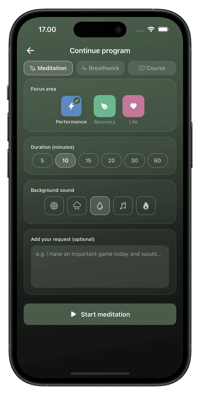 Session for every situation